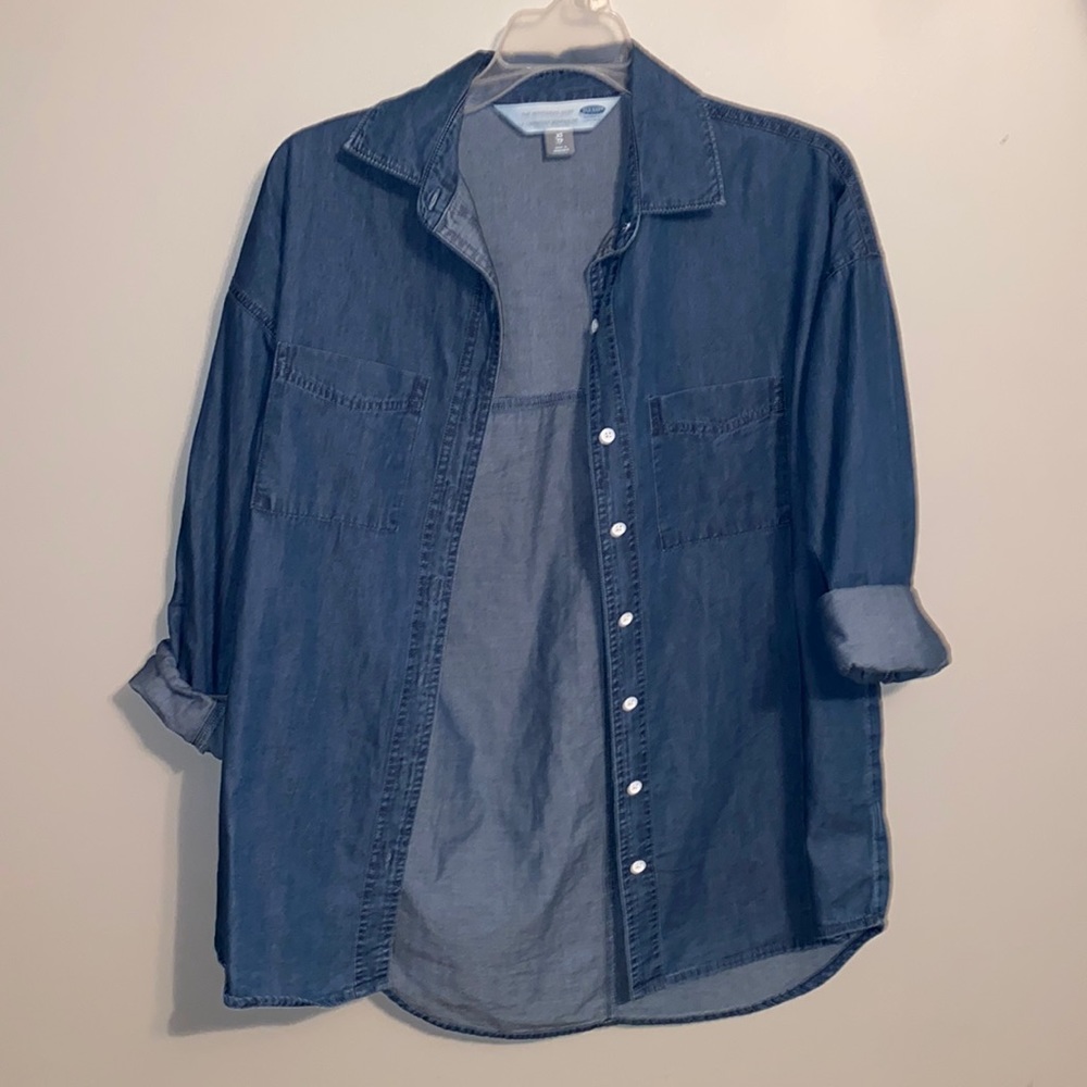 Unisex Denim Pullover
